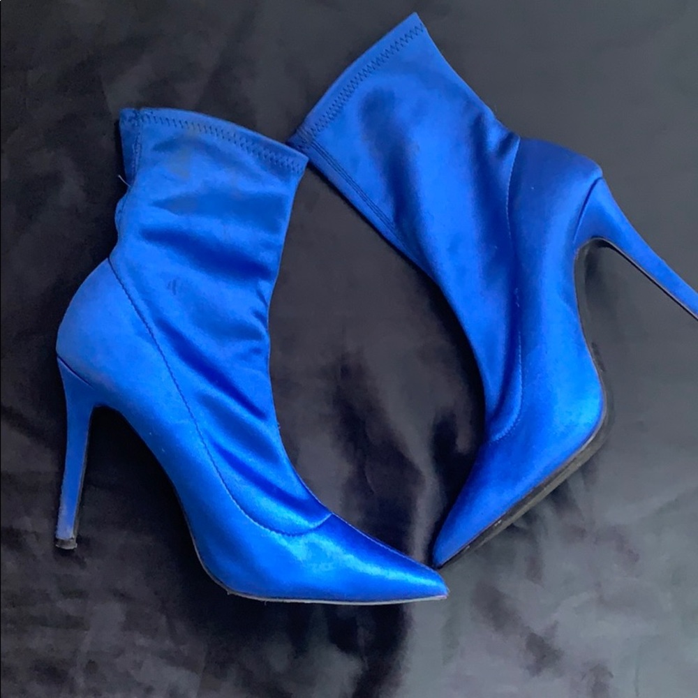 Electric Blue Heels